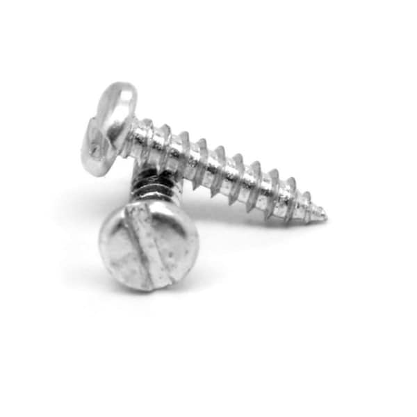 Asmc Industrial No.8-15 x 2 Slotted Pan Head Type A Sheet Metal Screw, 18-8 Stainless Steel, 2000PK 0000-215731-2000 - main